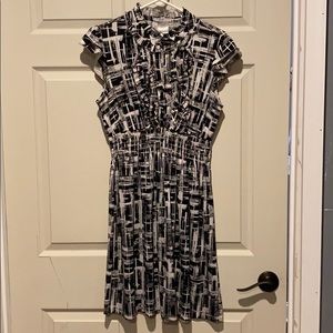 Geometric Lilly Lou stretch dress